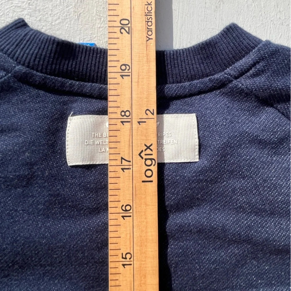 Kid's‎ Adidas Sweatshirt Blue Solid S Street Casual Gym Active Logo Casual Retro